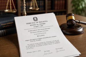 Tribunal of Bologna ruling No. 3335 of April 17, 2026 on Italian citizenship by descent